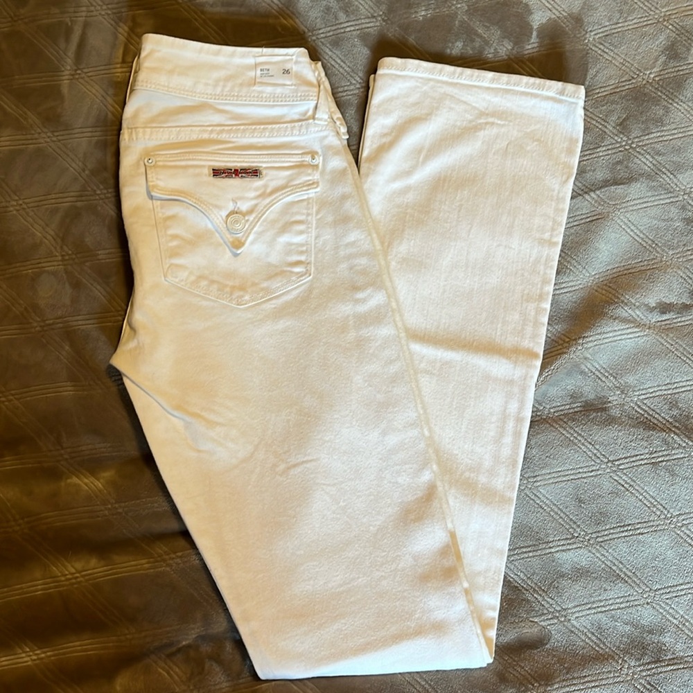 White Hudson Jeans size 26